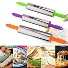 Stainless Steel Rolling Pin Non stick Dough Roller Baking Pastry Making Tool AU