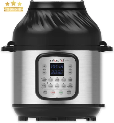 Instant Pot Duo Crisp + Air Fryer 11-in-1 Multicooker 8L Pressure Cooker