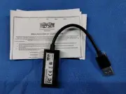 Tripp-Lite - USB 3.0 Gigabit Ethernet ADAPTER - Black - NEW