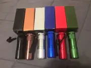 Bell + Howell 6 pack COB LED Mini Flashlights with Wrist Strap