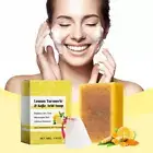 Lemon Turmeric Kojic Acid Soap Bar, Turmeric Face and Body Soap D6R2