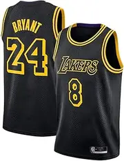 KARFRI #24 Kobe Basketball Jersey,Unisex Sleeveless Sports Vest Shirt Basketball OutfitBasketball Sportswear, T-Shirt Vest Shorts, Youth Sweatshirt #8 Fan Basketball Jersey,H-L