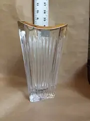 Mikasa Fluted Crystal Vase