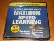 MAXIMUM SPEED LEARNING HOWRD STEVEN BERG CD Course Audio Book CD SET NEW