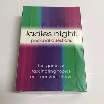 Ladies Night Game of Questions Topics Cards SEALED NEW Bachelorette Party Adults