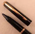 New Parker Inflection Rollerball Pen, Fresh Black Parker Refill
