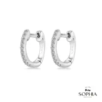 在飛比找Yahoo奇摩購物中心優惠-SOPHIA 蘇菲亞珠寶 - 雪倫 18K金 鑽石耳環