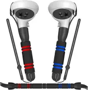VR Game Handle Accessories Compatible with Oculus Quest 2 Controllers, Dual Hand