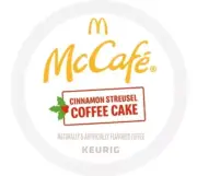 Lot 24ct Kcup McDonald McCafe Cinnamon Streusel Coffee Cake Mother Warm Brew Gif
