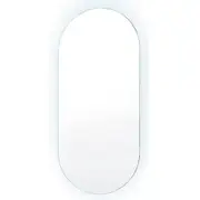 Gominimo LED Bathroom Mirror 1000mm Oval - White