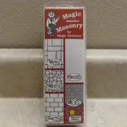 Dollhouse Miniatures Magic Miniature Masonry Red Brick Kit by Magic Systems