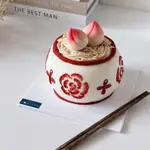 [COMETWO]  長壽麵 長壽麵蛋糕 擬真蛋糕 立體造型 壽桃蛋糕 造型蛋糕 生日蛋糕 客製蛋糕 台中蛋糕