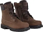 BROGER Alaska II motorcycle boots, high-quality cowhide leather, Sas-Tec protectors, stiffened instep foam, Ortholite insole, vibration damping