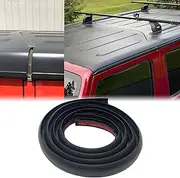 Timilge Hard Top Roof Seal Kit, Roof Flow Seal Strip, Replacement for 2007-2018 Wrangler JK, 2018-2025 Wrangler JL Gladiator JT, Waterproof Dustproof Reduce Noise Sun-Resistant Silicone Strip