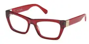 Max & Co. MO5186 066 Women’s Glasses Red Size 53 - Private Health Rebate - Blue Light Block Available