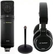 SWAMP Home Studio Starter Package - SC200 Condenser Mic - HP820x Headphones -
