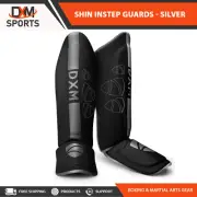 DXM SPORTS Shin Guard MMA Leg Instep Protector Pad Muay Thai Kickboxing Sparring
