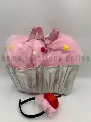 Pottery Barn Kids Light Up Cupcake Sparkle Halloween Costume Pink 3T #422