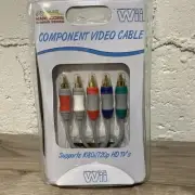 Audio Video Cable Unlimited Nintendo Wii Console System HD Component 1080 720