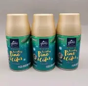 3x - Glade Twinkling Pine & Cedar Automatic Spray Refills Air Freshener 6.2oz