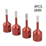 6mm Dry Drill Bits For Porcelain Granite Tile Ceramics Marble Practical