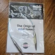 Addi The Original TURBO 16" Circular Knitting Needle US 17 Skacel