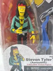 NECA The Simpsons 25 Greatest Guest Stars Series 4 STEVEN TYLER Action Figure