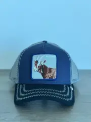 Goorin Bros Farm Baseball Trucker Hat G.O.A.T Billy Goat Goatee Limited Edition