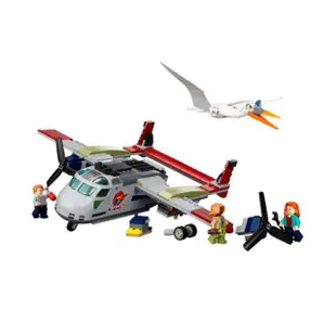 【LEGO 樂高】Jurassic-風神翼龍飛機伏擊(76947)