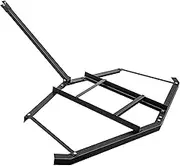 ATV and Lawn Tractor Drag 66 Inch Width Driveway Harrow Heavy Duty with 2 Adjustable Bars Be Used for Fields Parking Lots (Color : 66 Inch)