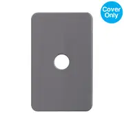 SAL PIXIE Ambience 1 Gang Switch Cover Grey