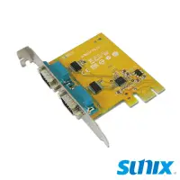 在飛比找momo購物網優惠-【SUNIX】RS-232 PCIe 2埠 擴充卡(SER6