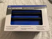 US General Mini Toolbox Blue 2 Drawer SKU# 72436 Harbor Freight NEW IN BOX!