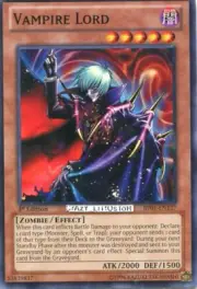 YU-GI-OH VAPIRE LORD 1ST ED STARFOIL RARE NM/MINT BP01-EN127