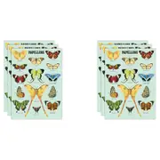 6x Cavallini Paper Poster Prints/Gift Wrap Wall Art Decor 50x70cm Papillions