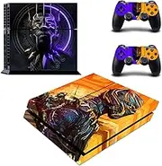 JOCHUI Vinyl Decal Skin Stickers Cover for Regular PS4 Console Playstation 4 Controllers Panther Purple