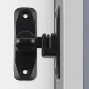 Barn Door Lock Hardware, 90 Degree Right Angle Gate Latches Flip Latch Safety Do