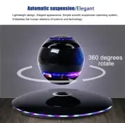 Quality Wireless Magnetic Levitation Speaker LED Portable 4.0 Floating Maglev..