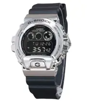 Casio G-SHOCK Digital Metal Bezel Alarm Flash Alert GM-6900U-1 200M Mens Watch
