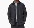 Barbour Premium Line Ashby Polarquilt Jacket in Black MSRP$395 British Luxury