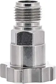 Master Airbrush MPS-844 Spray Gun Adapter - Converts Devilbiss, Sharpe Finex, Snap-on & More for Master Paint System MPS Disposable Cups