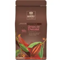 在飛比找蝦皮購物優惠-[樸樂烘焙材料]CACAO BARRY 50%耐烤水滴巧克力