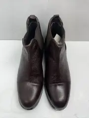 PAUL SMITH LYDON BROWN LEATHER BOOT Men Size 40 (US 9) Real Leather
