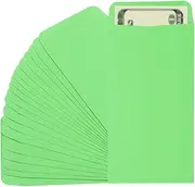 uxcell Money Envelope, 25 Pack 6.5" x 3.5" Cash Envelopes Money Holder Bags Budgeting Saving Challenge Letter for Gift Coins Checks Tickets Jewelry Passport Card, Deep Green