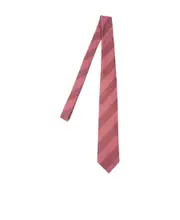 Striped tie One size Pink