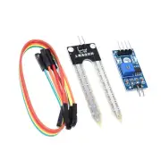 Soil Humidity Hygrometer Moisture Detection Sensor Module For Arduino w/Dupont