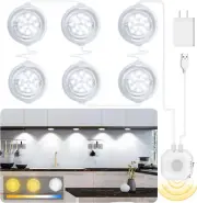 Luces debajo del gabinete Sensor de movimiento, Luces para gabinetes de cocina