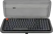 Geekria 90%-96% Keyboard Case, Hard Shell Travel Carrying Bag for 100keys Mechanical Gaming Keyboard, Compatible with Keychron K4, RK Royal KLUDGE RK96 / RK100, Nuphy Air96 V2 (Dark Gray)