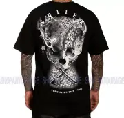 Sullen Showstoppr SCM4038 New Short Sleeve Graphic Tattoo Skull T-shirt For Men