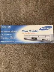 2005 Samsung DVD-V4600 DVD 4 Head VCR Combo Factory Sealed New In Box